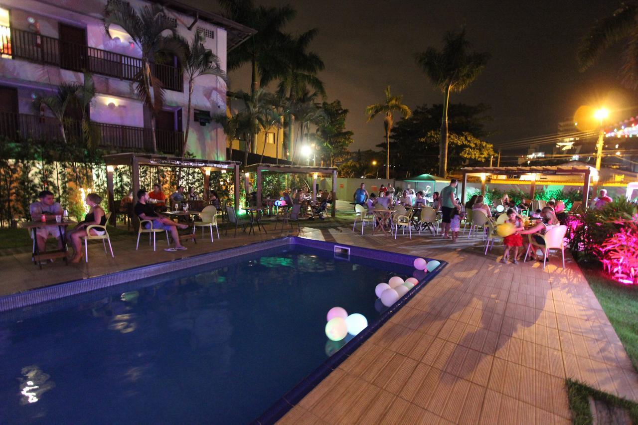 גוארויה Hotel Ilhas Do Caribe - Na Melhor Regiao Da Praia Da Enseada מראה חיצוני תמונה